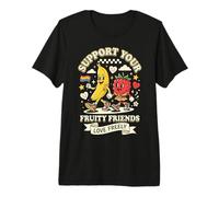 Support Your Fruity Friends Love Freely Pride Premium T-Shirt