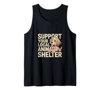 Support Your Local Animal Shelter Rescue Advocate |-- Tank Top