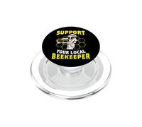 Support Your Local Beekeeper PopSockets PopGrip for MagSafe