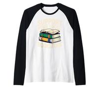 Support Your Local Bookstore Indie Bookshop Club Raglan Baseball Tee