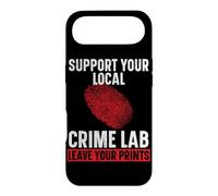 Support Your Local Crime Lab Leave Your Prints Forensic Case for iPhone Air