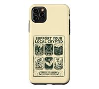 Support Your Local Cryptid Folklore Creatures Halloween Case for iPhone 11 Pro Max