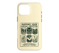Support Your Local Cryptid Folklore Creatures Halloween Case for iPhone 16 Pro Max