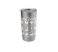 Support Your Local Cryptid Legendary Creatures Chart Stainless Steel Insulated Tumbler