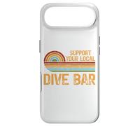 Support Your Local Dive Bar Funny Retro Drinking Design Case for iPhone Air