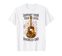 Support Your Local Divorced Dad Country Guitar T-Shirt