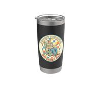 Support Your Local Divorced Dad Patch Divorced Men Stainless Steel Insulated Tumbler