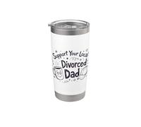Support Your Local Divorced Dad Stainless Steel Insulated Tumbler