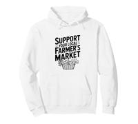Support Your Local Farmer's Market Love Local Food Pullover Hoodie