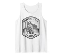 Support Your Local Farmers Markets Farming Tank Top