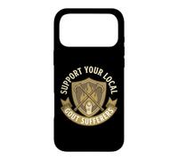 Support Your Local Gout Humor Retro Flare Up Case for iPhone 17 Pro Max