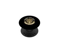 Support Your Local Gout Humor Retro Flare Up PopSockets Adhesive PopGrip
