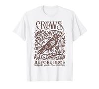 Support Your Local Murder Crows Before Bros Funny T-Shirt