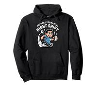 Support Your Local Nurse Running Coffee Pullover Hoodie