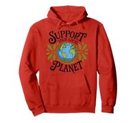 Support Your Local Planet, Save Earth Day, Choose Kindness Pullover Hoodie
