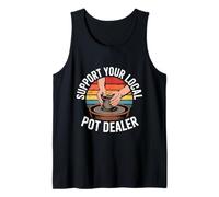 Support Your Local Pot Dealer Pottery Clay Tank Top