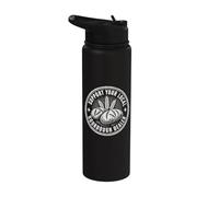 Support Your Local Sourdough Dealer Baker Bread Stainless Steel Insulated Water Bottle