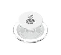 Support Your Local Sourdough Dealer Bread Maker PopSockets PopGrip for MagSafe