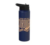 Support Your Local Sourdough Dealer Bread Stainless Steel Insulated Water Bottle