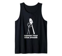 Support Your Local Spoonie - Funny Spoon Theory Stick Figure Tank Top