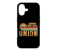 Support Your Local Union Retro Labor Pride Design Case for iPhone 17