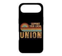 Support Your Local Union Retro Labor Pride Design Case for iPhone Air