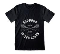 Support Your Local Witch Coven T-Shirt Something Different Black XL