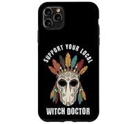 Support Your Local Witch Doctor Mask Case for iPhone 11 Pro Max