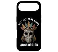 Support Your Local Witch Doctor Mask Case for iPhone Air