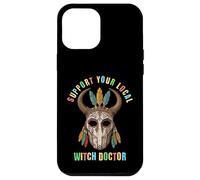 Support Your Local Witch Doctor Shaman Mask Case for iPhone 12 Pro Max