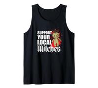 Support Your Local Witches Witchcraft in The Neighbourhood Tank Top