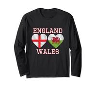 Support your nation, rugby is coming, England Wales Long Sleeve T-Shirt