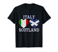 Support your nation, rugby is coming, Italy v Scotland T-Shirt