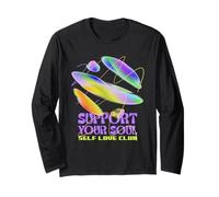 Support Your Soul Self Love Club (Self-Love Statement) Long Sleeve T-Shirt
