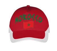 Supportershop Men Morocco Cap - red Medium