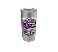 Supporting Fighters Admiring Survivors Honoring Taken Stainless Steel Insulated Tumbler