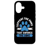 Supporting the paws that enforce the laws - K9 Police Dog Case for iPhone 17