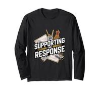 Supporting The Response Emergency Tech Operator Long Sleeve T-Shirt
