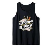 Supporting The Response Emergency Tech Operator Tank Top