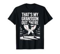 Supportive Baseball Family That's My Grandson Out There T-Shirt