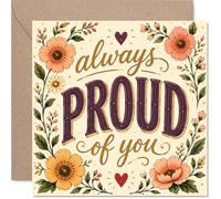 Supportive Congratulations Card, Always Proud of You