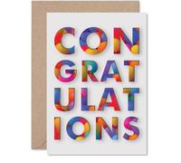 Supportive Congratulations Card, Big Bold Cheers
