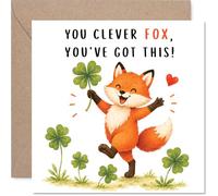 Supportive Good Luck Card, Bursting with Encouragement