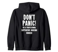Supportive Housing Worker Zip Hoodie