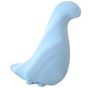 Supportive Ice Silk Dinosaur Pillow for Cozy Home, Blue 100CM | Ice Silk Cover with Ergonomic Long Body Pillow for Neck / Lumbar, Refreshing Feel Soft Decoration