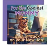 Supportive New Job Card for Mommy