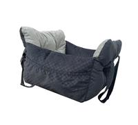 Supportive Pet Bed with Memory Foam Padding for Vehicles and Indoor Comfort Including Gripping Design Pet Carrier Bed with Memory