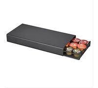 Supporto per cule di caffè resistente con cassetti nizer per cule di caffè Dolce Gusto/azza/nero
