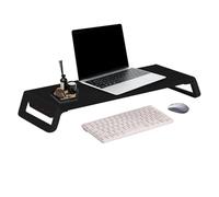Supporto Per Monitor - Legno 54x20x7.5cm Con 4 Porte USB | Ripiano Alzatavolo Pèr PC In Legnø con Spazio Tastiera, Casa, Ufficio - Supporto Peŕ Monitoř Da Tavolo | Scuola, St р udio