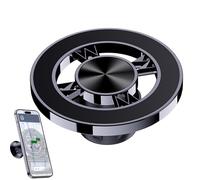 Supporto Telefono Auto, Porta Cellulare Magnetico Pieghevole con 360°Braccio Metallico, Supporto Auto per, Magnetico per Laptop Compatibile con